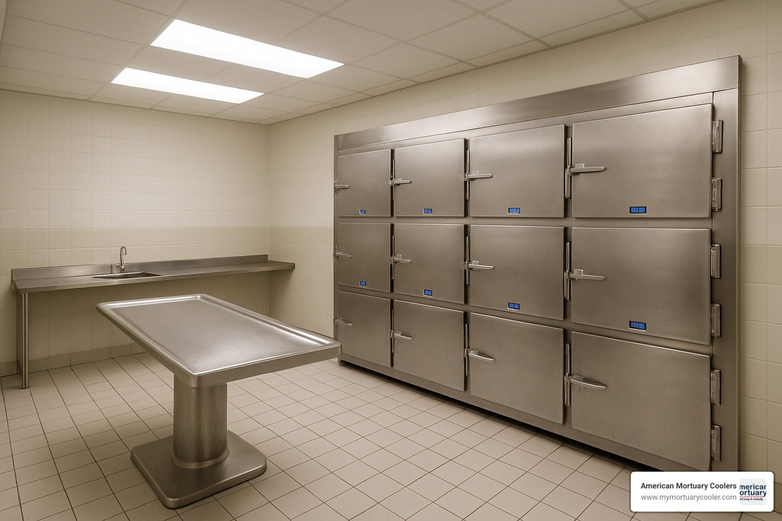An Essential Guide to Comparing 9 Body Mortuary Coolers - American Mortuary Coolers & Equipments An Essential Guide to Comparing 9 Body Mortuary Coolers - American Mortuary Coolers & Equipments